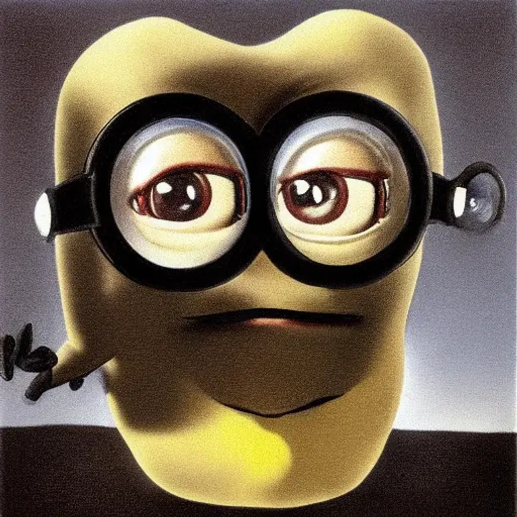 Prompt: Salvador dali minion