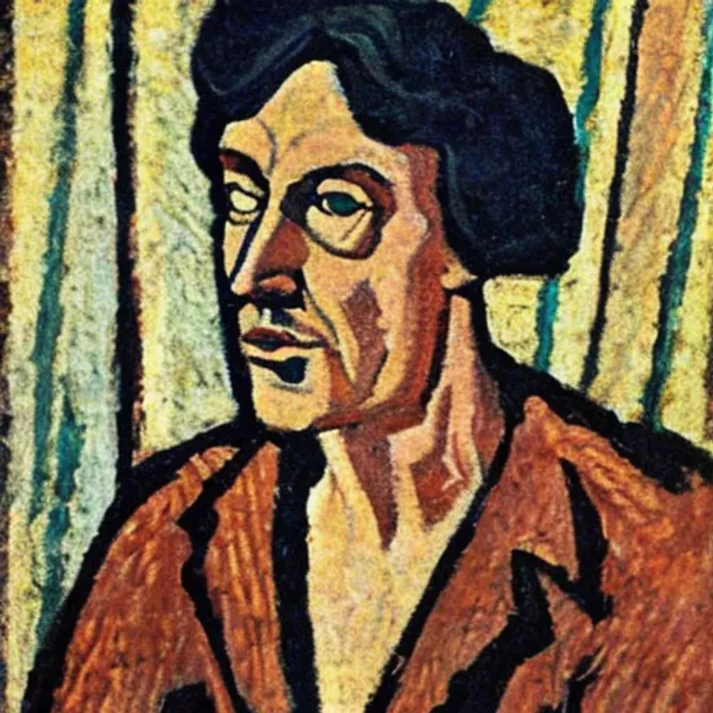 Prompt: Roger Fry in the style of Roger Fry