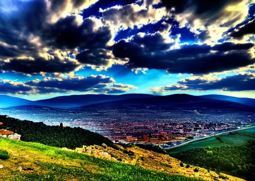 Prompt: long shot scenic professional photograph of {Bulgaria}, perfect viewpoint, highly detailed, wide-angle lens, hyper realistic, with dramatic sky, polarizing filter, natural lighting, vivid colors, everything in sharp focus, HDR, UHD, 64K