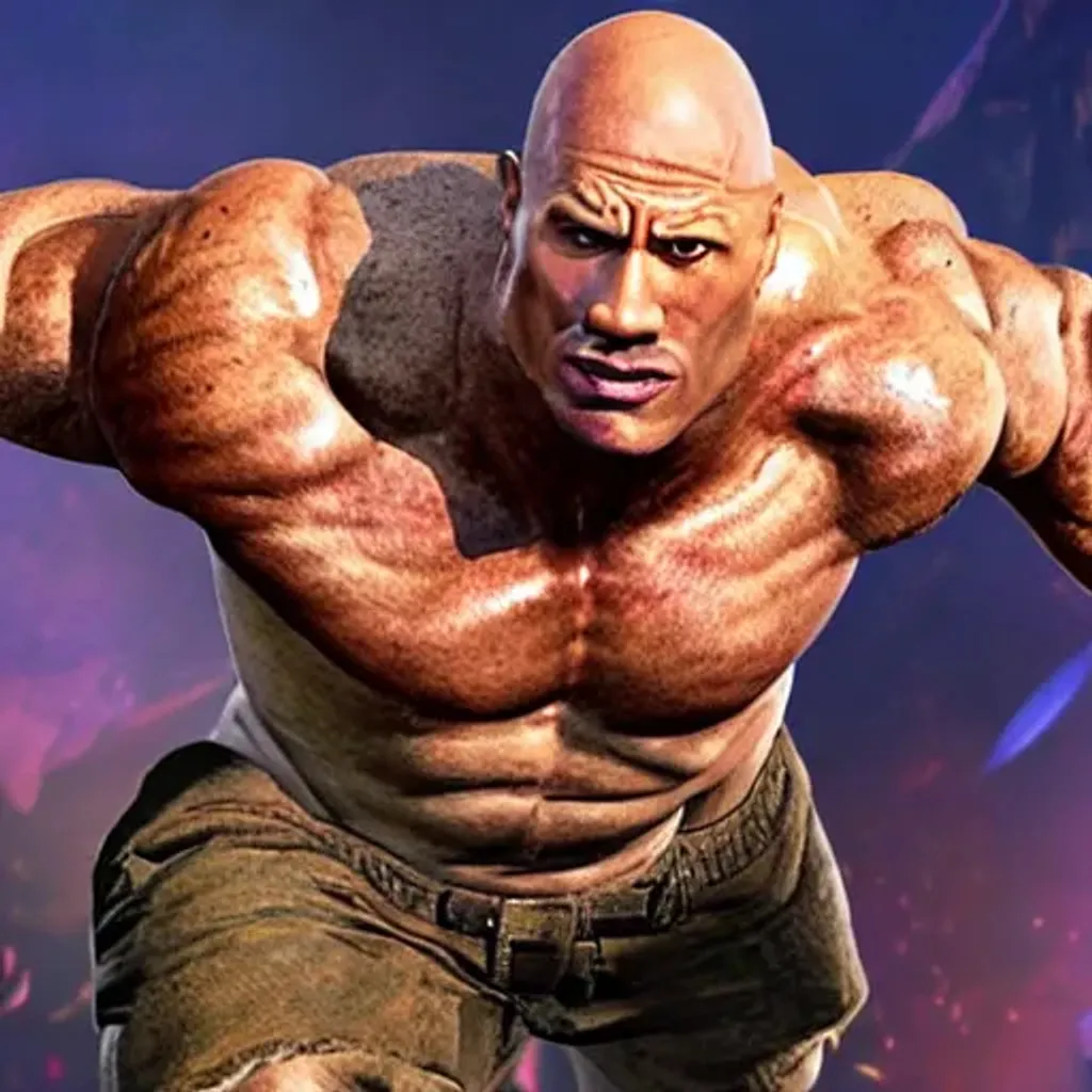 Dwayne Johnson AMOGUS