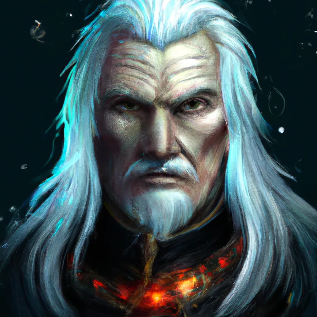 Portrait Of Geralt Of Rivia, Sci - Fi, Intricate, El