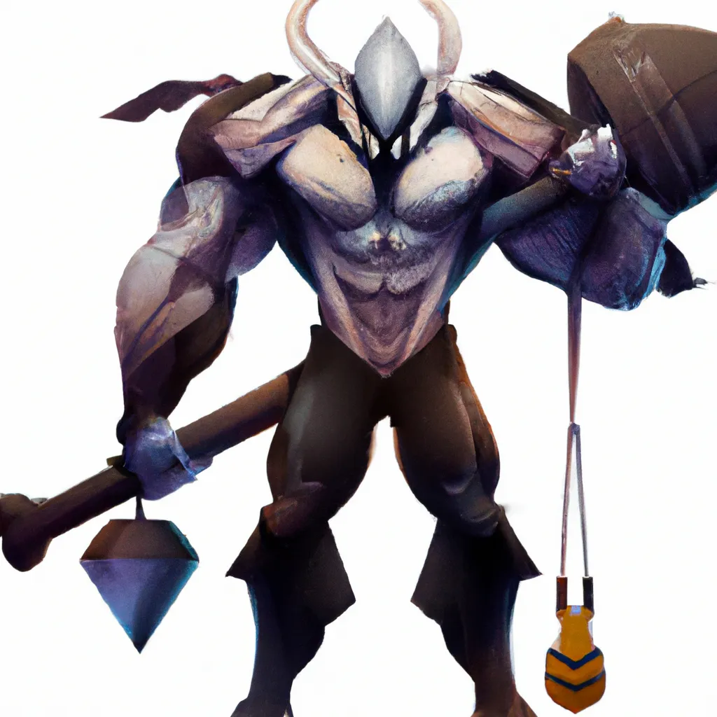 Prompt: A Human muscular gym man, holding gym weapons, stained clothes , final boss, hollow knight, character design by ari gibson, dramatic, high detailed