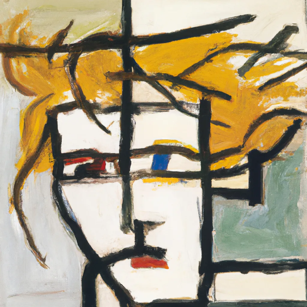 Girl With Messy Hair, by Piet Mondrian | OpenArt