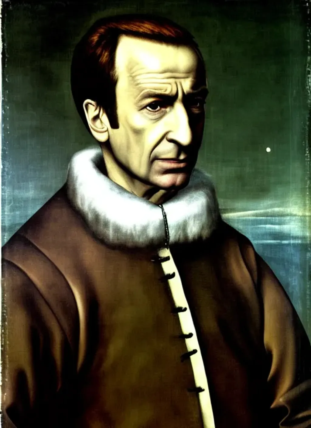 Prompt: Portrait of Saul Goodman by Sofonisba Anguissola