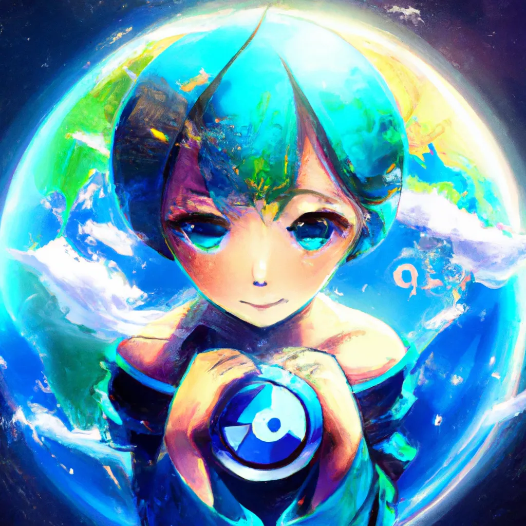 earth - chan art | Stable Diffusion