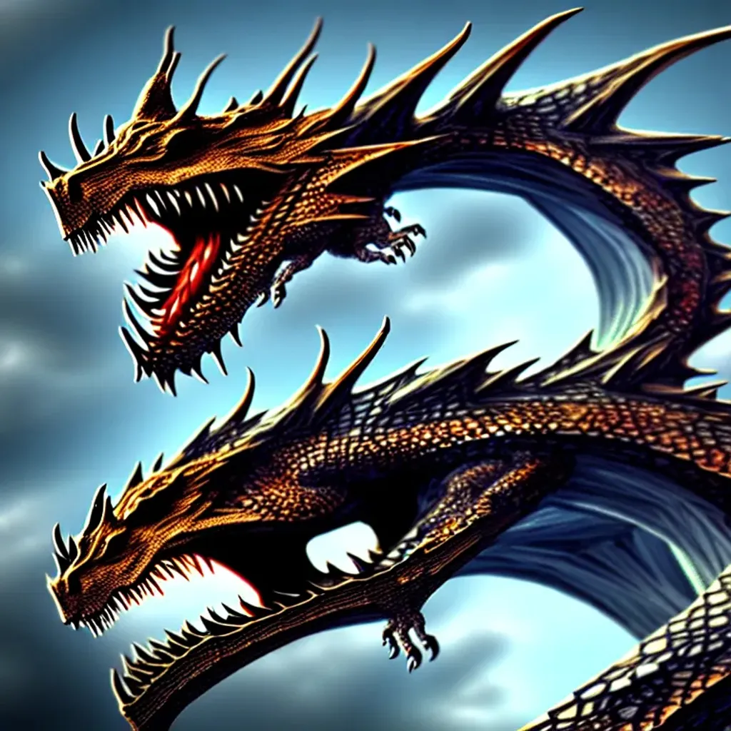 realistic Dragon | OpenArt