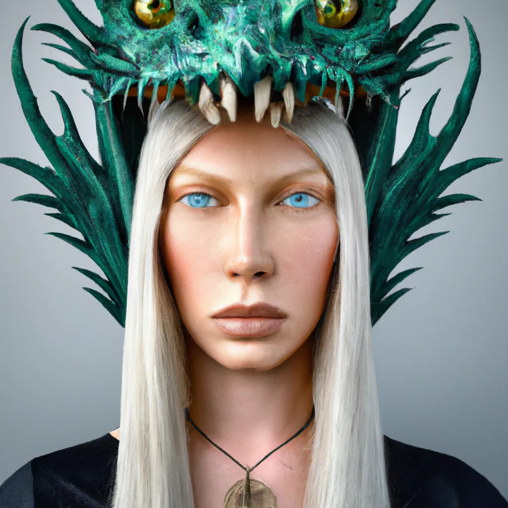 Prompt: Photorealistic portrait of an intricate, highly detailed dragon , opulence, gorgeous symmetrical dark green blue eyes, dark blonde hair, shooting fire from mouth,  MUSCULAR, even skintone, facial asymmetry, rosy cheek, soft lighting, cold lighting, fine-arts photography, award-winning photo, by Martin Schoeller 8k high definition full body 