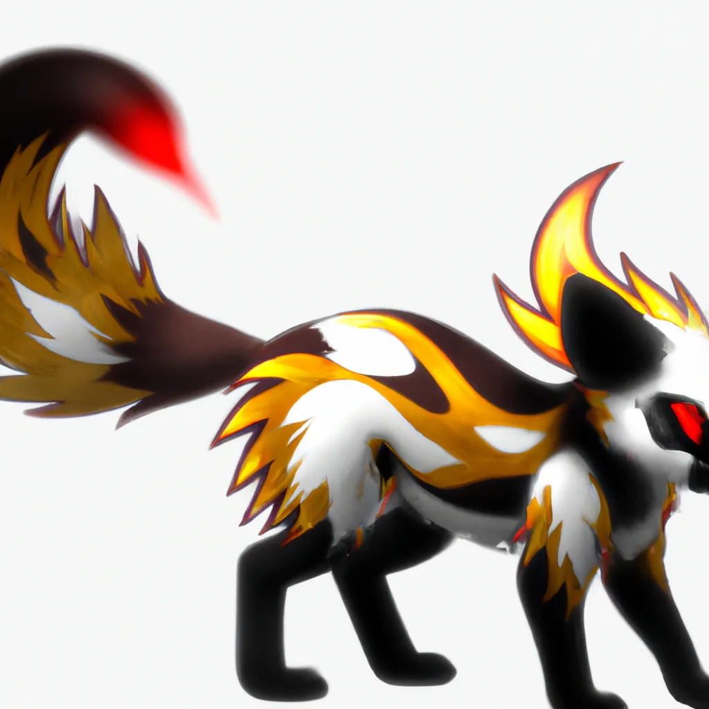 Prompt: skunk pokemon, spotted skunk, fire and ghost type pokemon, cute, cute ghost, mascot, starter, like eevee, like flareon, ken sugimori style, pokemon design, pokemon concept, fakemon, new pokemon, trending online, fluffy, adorable, ken sugimori, high quality, 8k, digital Art, perfect composition, beautiful detailed intricate insanely detailed octane render trending on artstation, 8 k artistic photography, photorealistic concept art, soft natural volumetric cinematic perfect light, chiaroscuro, award - winning photograph, masterpiece, oil on canvas, raphael, caravaggio, greg rutkowski, beeple, beksinski, giger