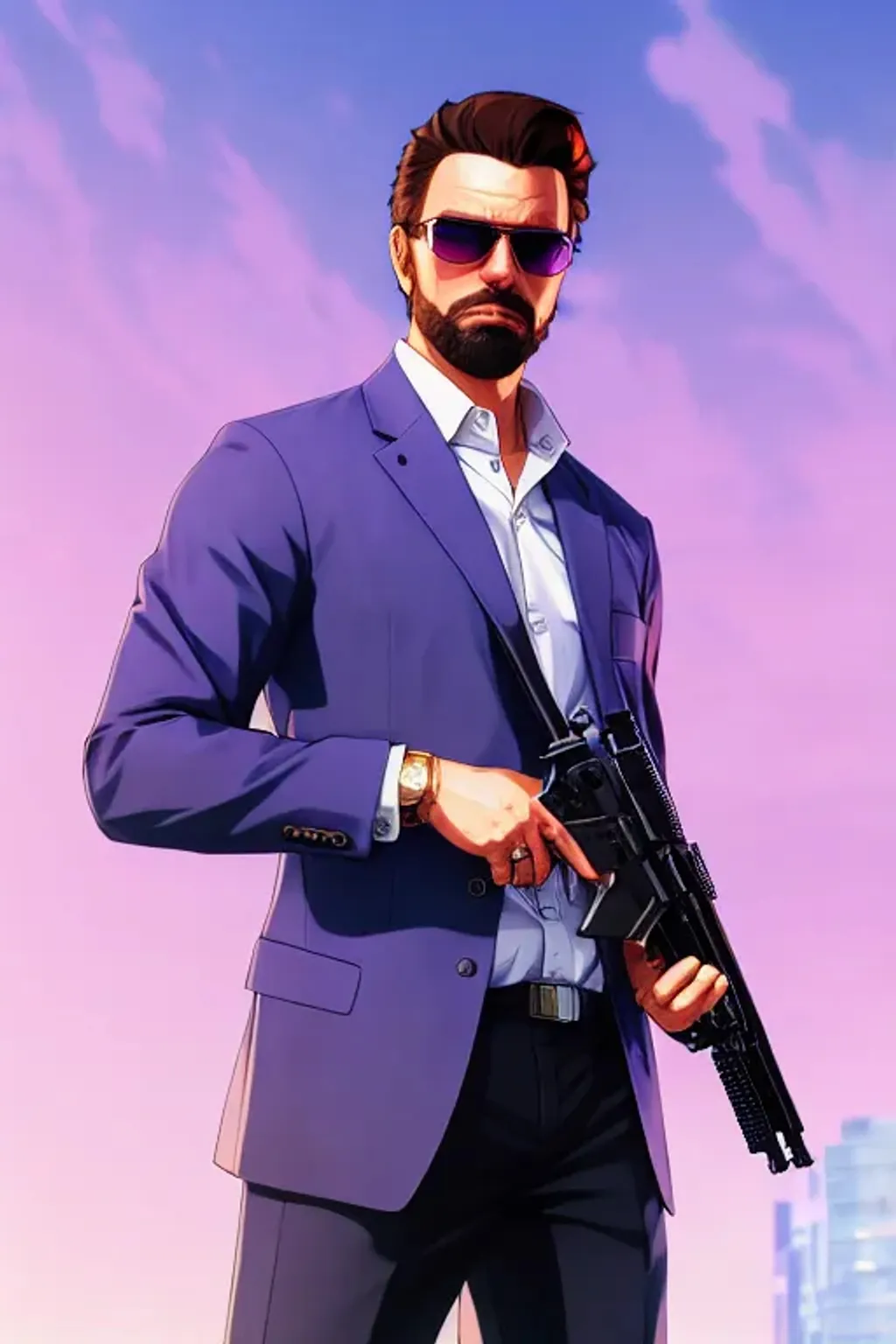 Max Payne Posters Mod For GTA Vice City Android V1 - GTA: Vice City