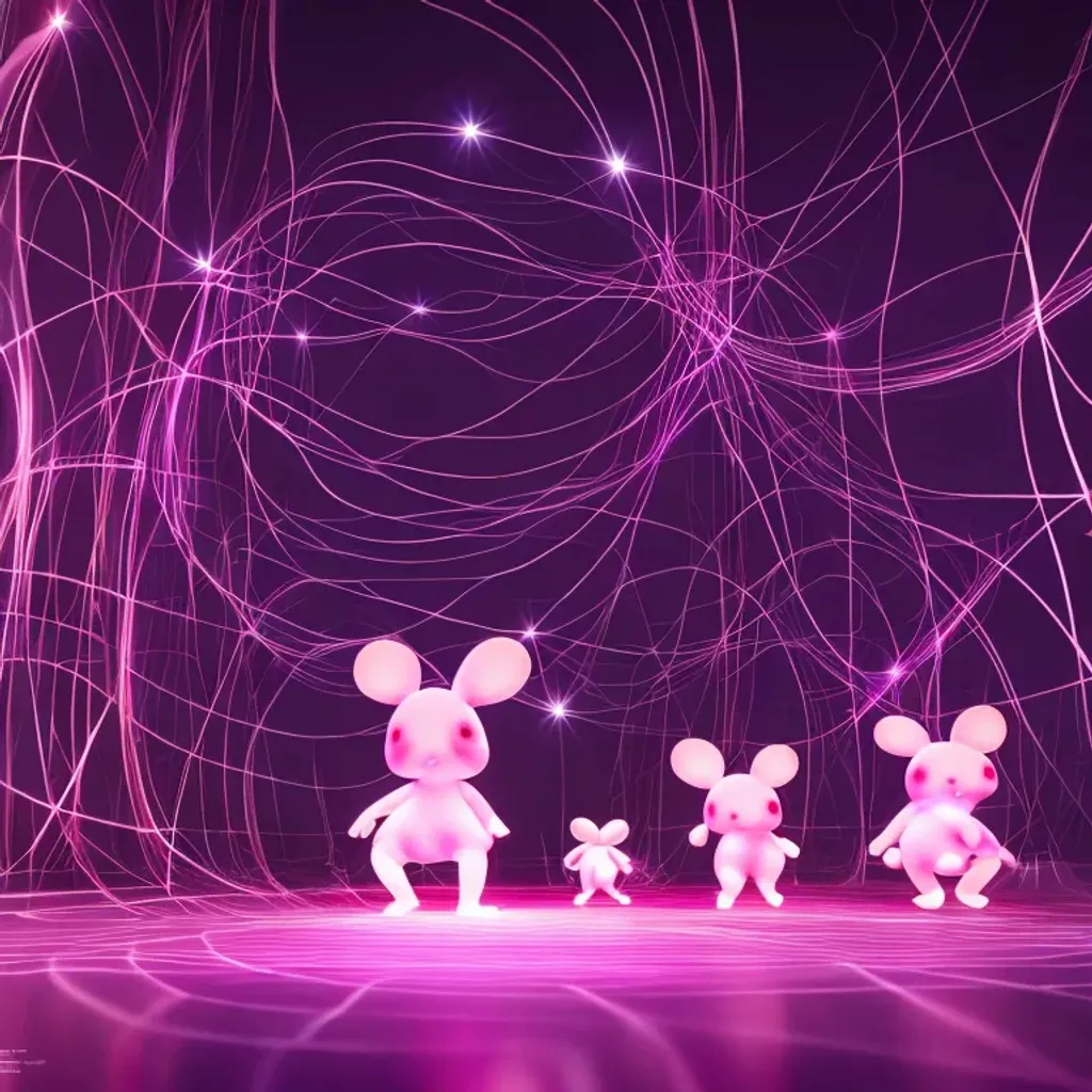 Prompt: My melody (sanrio), exoplanet, singularity, 8K, a lot pink color, a lot purple color, lightpainting, dawn, postgenderism, hyperrealistic, innovation, creating a new atmosphere