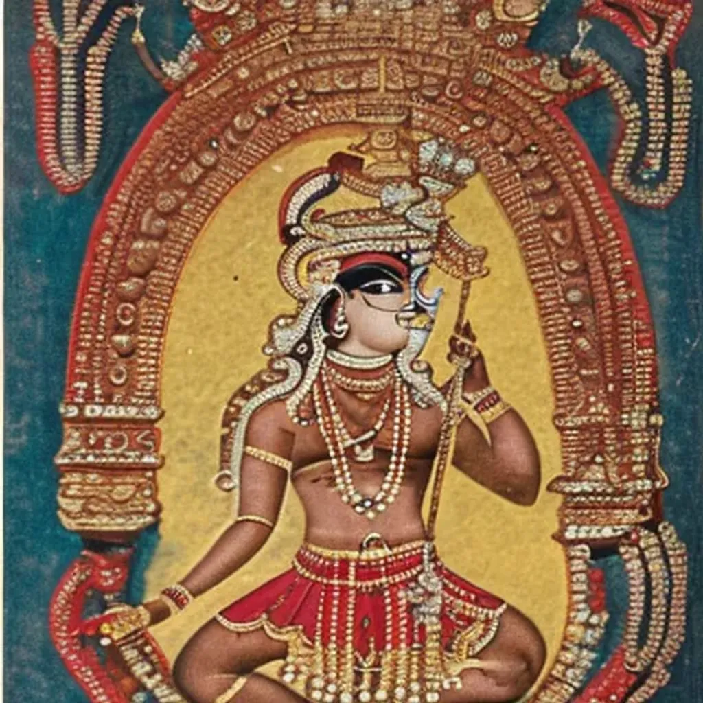 Prompt: Queen Rudramma Devi of Kakatiya Dynasty as warrior 