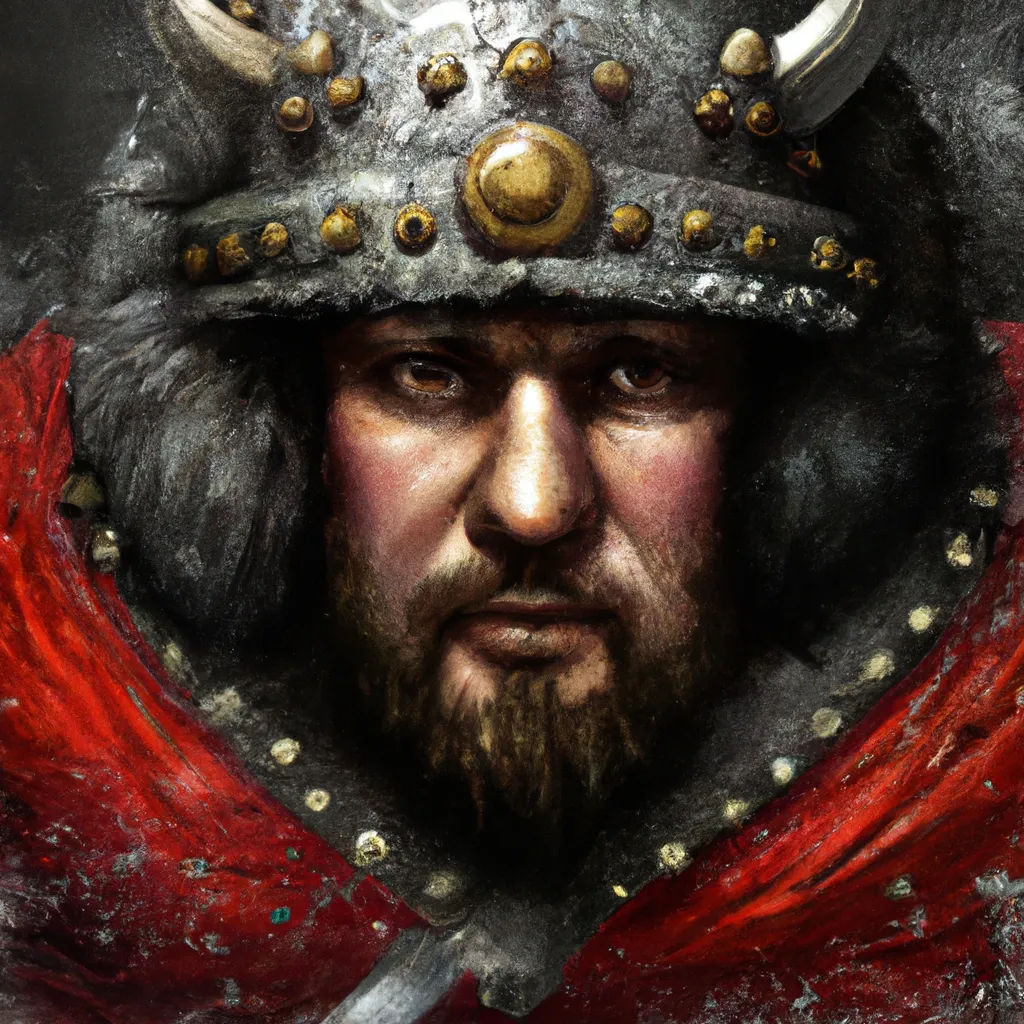 Prompt: A closeup portrait M.Bison of aNapoleon Crossing the Alps :: ornate red themed armor and crown :: hyperrealistic, hyperdetailed digital illustration :: By Greg Rutkowski, by Gustave Doré :: horror art, eldritch, holy aura, DnD :: detailed face streetfighter5 :: fantasy, horror :: VRay, expansive, 16K resolution concept art :: subtractive lighting :: crimson and red