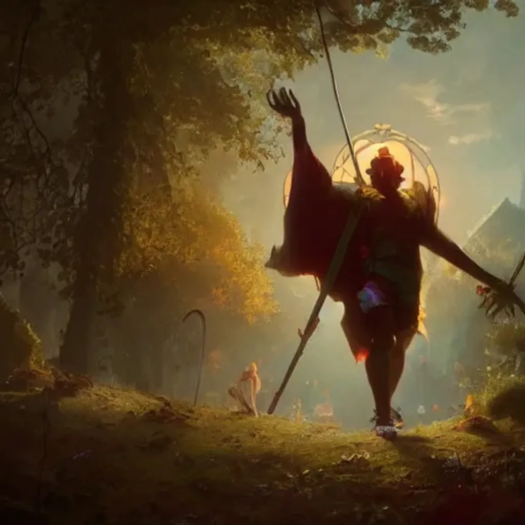 Prompt: Piet,  vivid colors, soft lighting, atmospheric, cinematic, by Willem van Veldhuizen, in the style of  greg rutkowski
