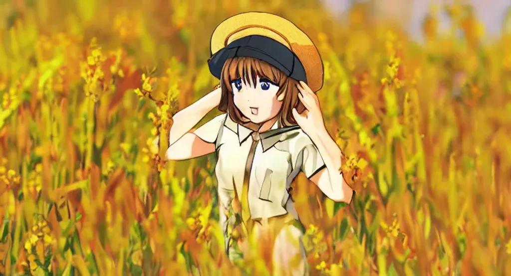Anime Rice Farmer - AI Photo Generator - starryai-demhanvico.com.vn
