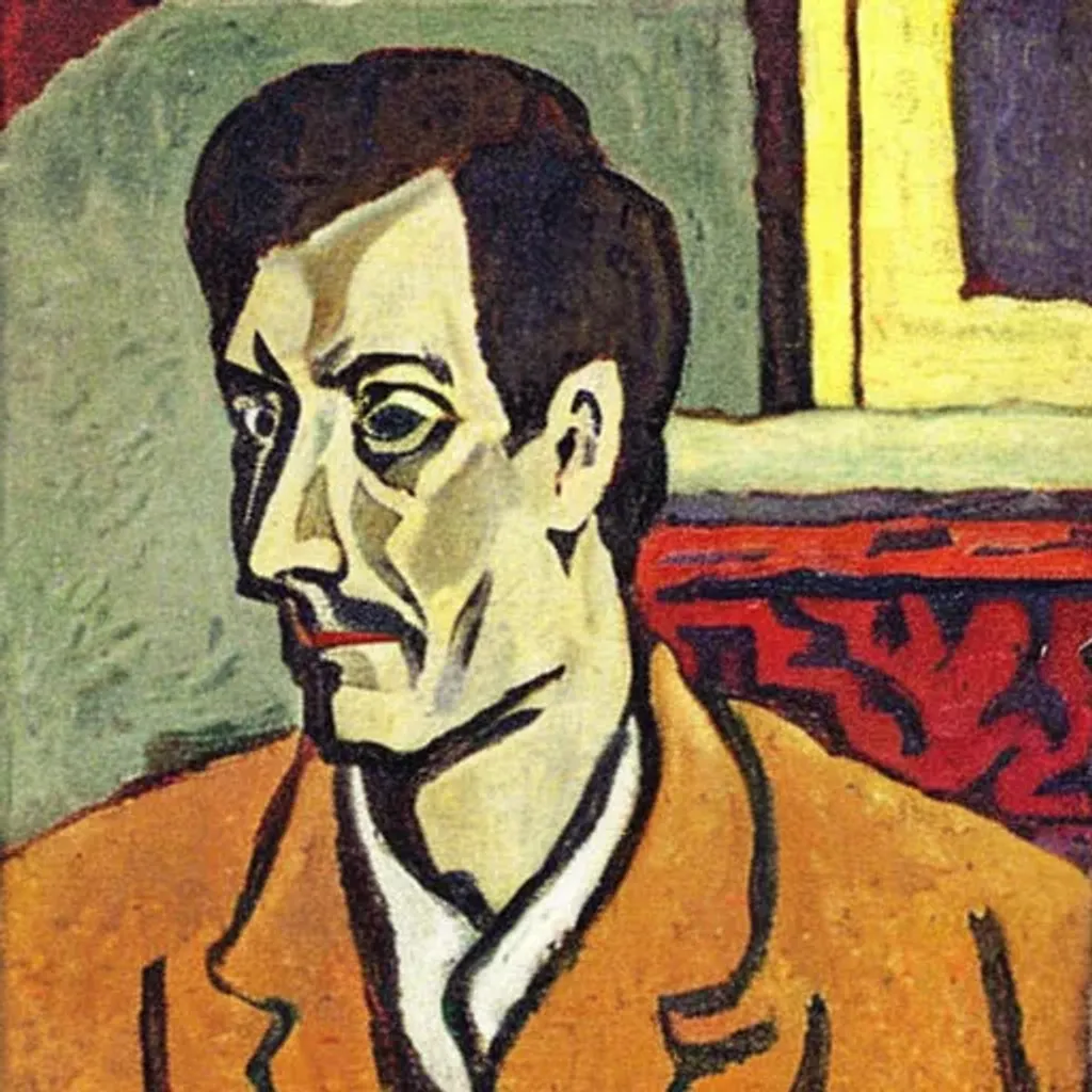 Prompt: Roger Fry in the style of Roger Fry