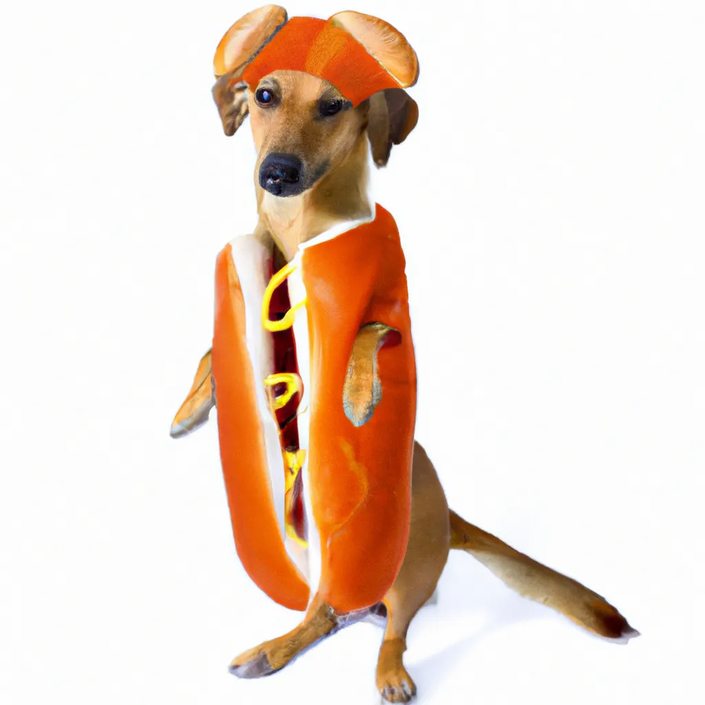 dog-in-a-funny-hot-dog-costume-openart