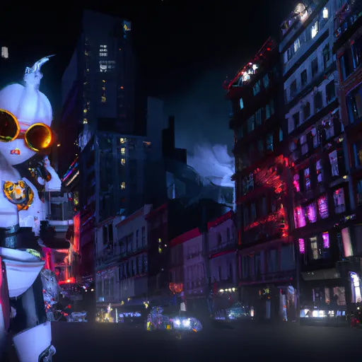 Prompt: Super heroe kid with a white mask in downtown new York at night. sharpen features  xd, hd, 8k  octane render  unreal engine, trending on artstation  blender  3d, dof, crystal clear  vaporware  sharp focus  high lod  futuristic  planeteer   steampunk  full of flowers and nature  gucci and victor  rolf fashion photo  dd  full body androgynousintricate, elaborate,walking in the city at night digital 