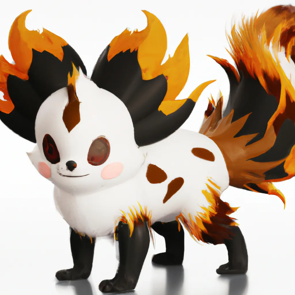 Prompt: skunk pokemon, spotted skunk, fire and ghost type pokemon, cute, cute ghost, mascot, starter, like eevee, like flareon, ken sugimori style, pokemon design, pokemon concept, fakemon, new pokemon, trending online, fluffy, adorable, ken sugimori, high quality, 8k, perfect composition, beautiful detailed intricate insanely detailed octane render trending on artstation, 8 k artistic photography, photorealistic concept art, soft natural volumetric cinematic perfect light, chiaroscuro, award - winning photograph, masterpiece, oil on canvas, raphael, caravaggio, greg rutkowski, beeple, beksinski, giger