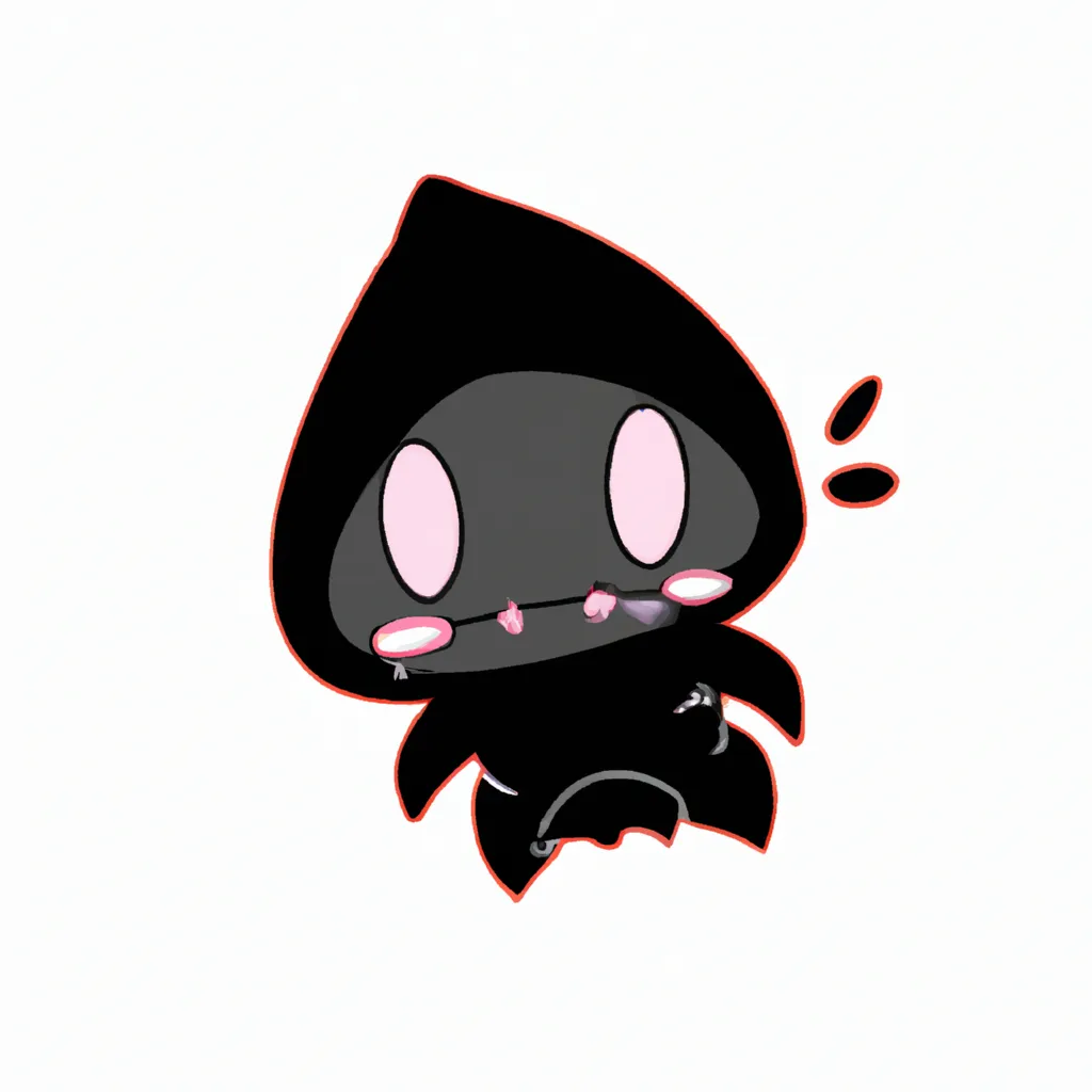 Prompt: an anthropomorphic axolotl wearing a black hoodie, cute, minimalistic, sticker illustration, cute face, chibi