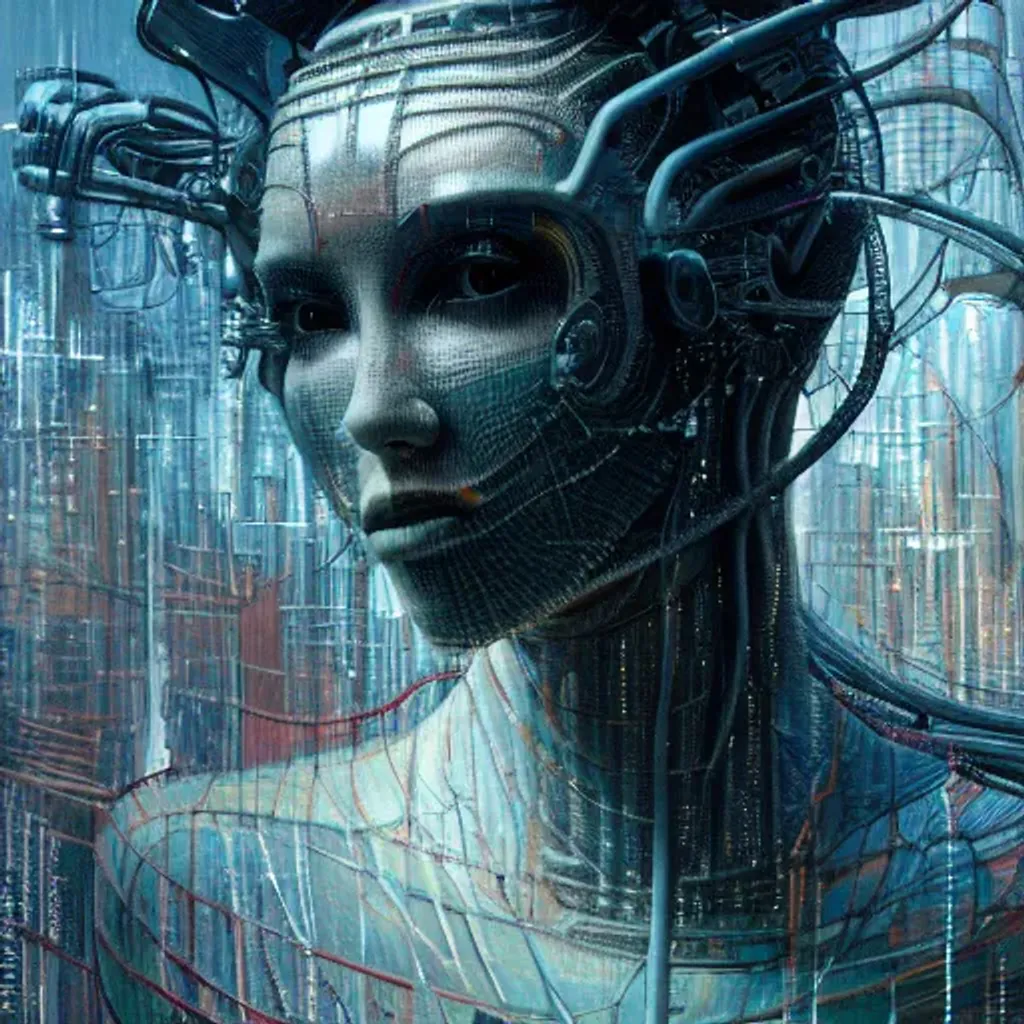 Prompt: best quality,masterpiece,highly detailed,ultra-detailed,1girl,vogue magazine cover style by h.r giger and beksinski with beautiful hyperrealistic face in cyberpunk aesthetic asian city at night on the street of neo tokyo photorealism 4k high resolution very highly intricate details trending art station unreal engine 8K 3D octane render red nvinkpunk,kuvshinov,dreamlikeart,samdoesart,modelshoot style,