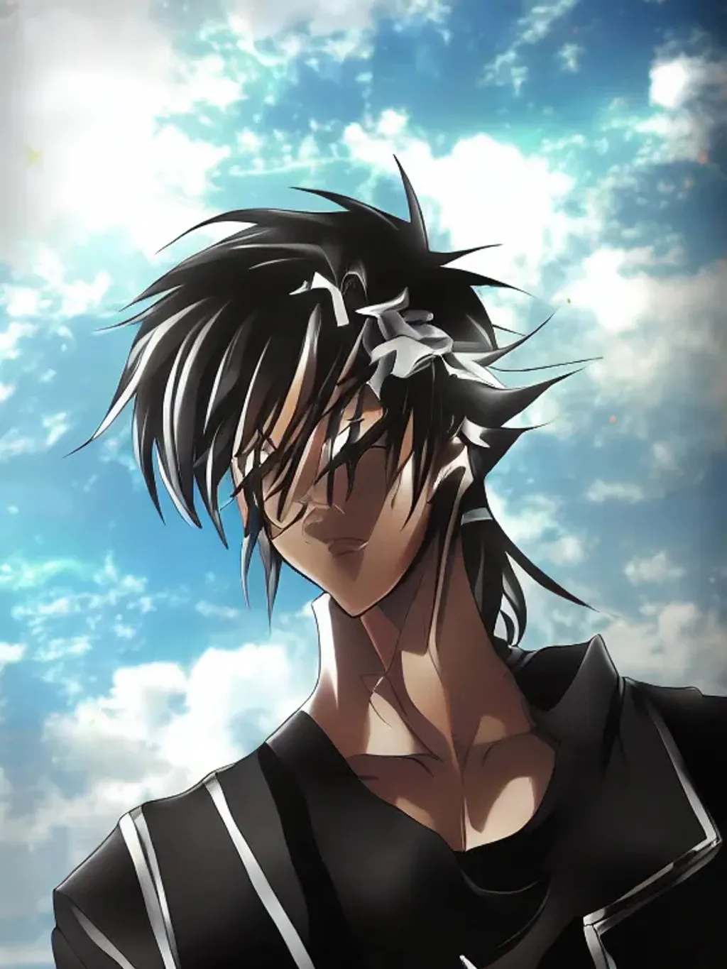 Male anime character in High School DxD