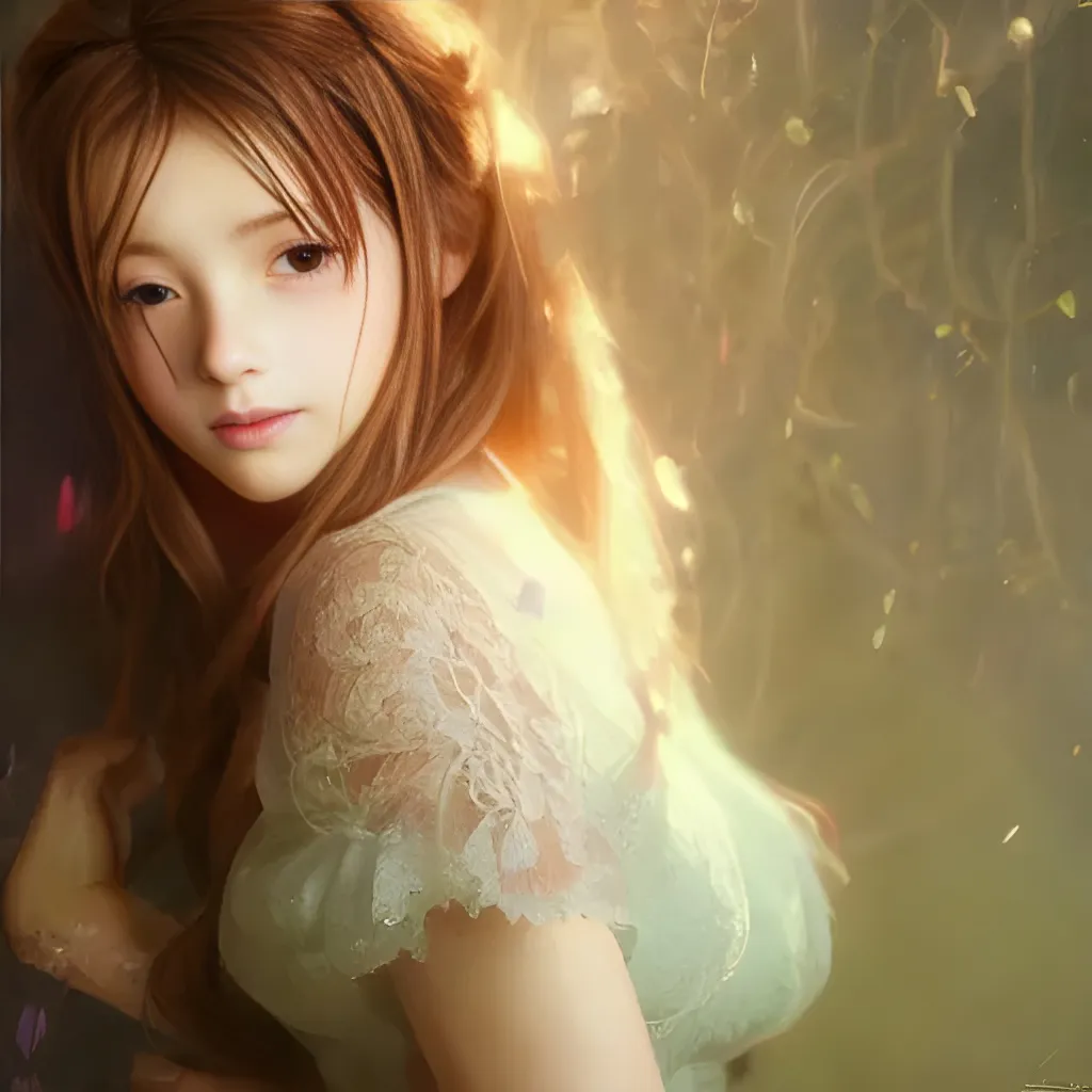 Prompt: beautiful aerith gainsborough in lace skirt, rim light, top light, perfectly shaded, soft painting, art by ross tran, krenz cushart and wenjun lin, unreal engine, cinematic lighting, trending on artstation, 4 k, hyperrealistic, focused, extreme details, unreal engine 5, masterpiece, intricate linework