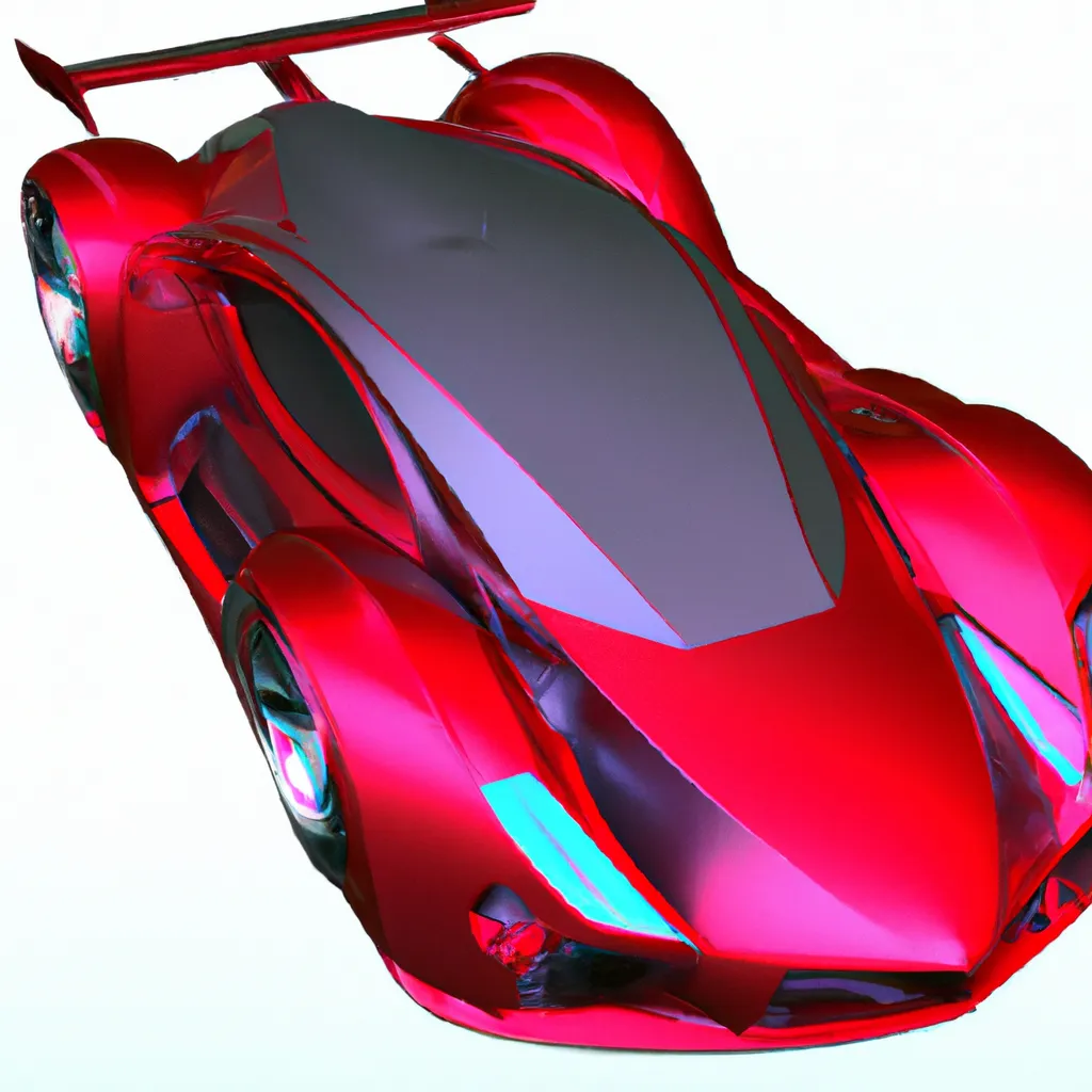 Prompt: 3d hypercar 