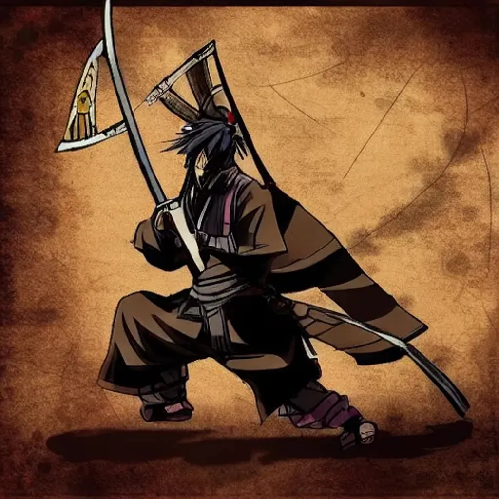 Anime Samurai Girl