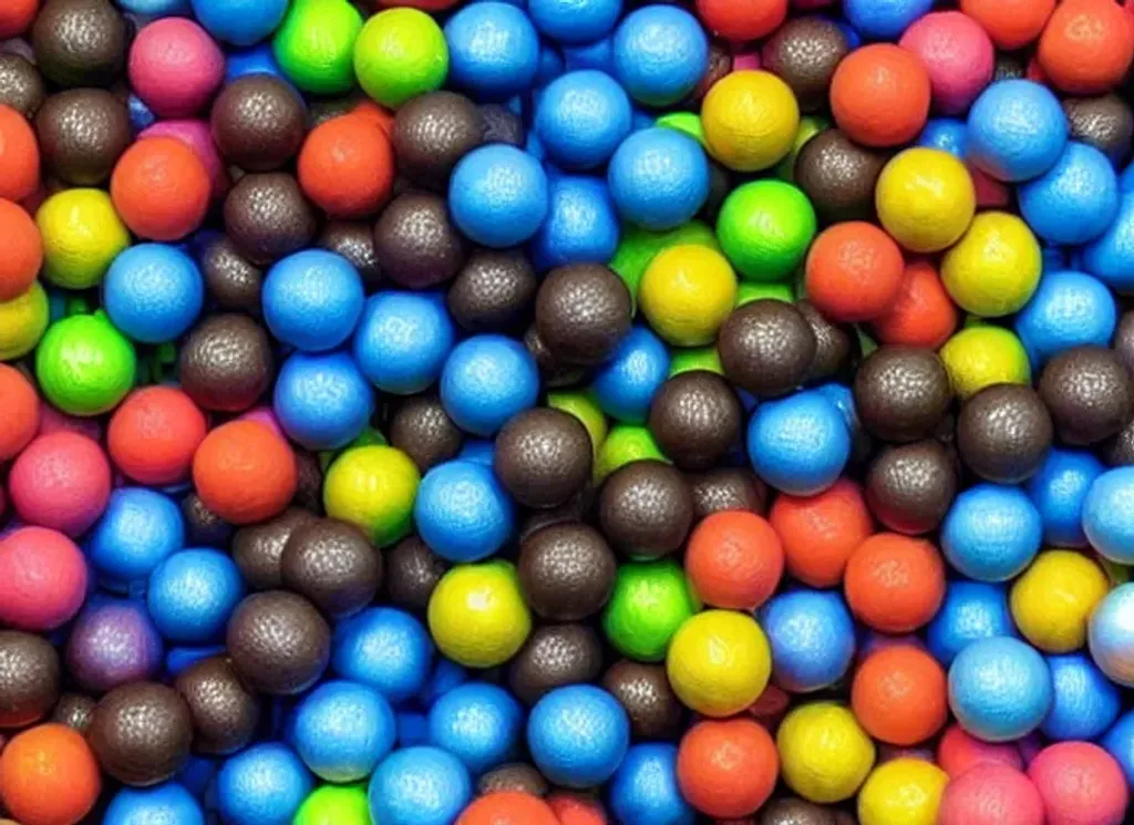 Prompt: "c" opoolo of balls