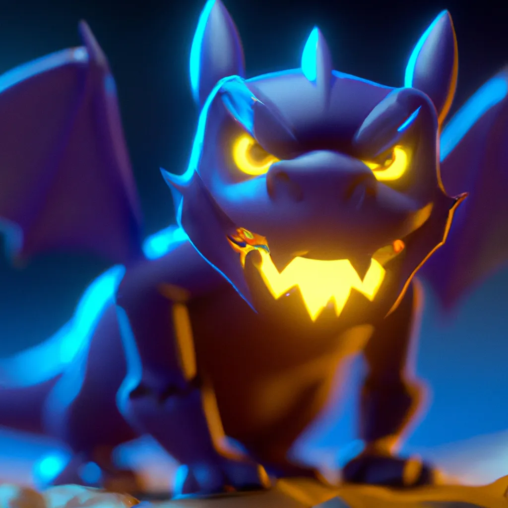 Prompt: Cute minion as a Dragon is angry, bioluminescent, sharp focus, cinematic, extremely detailed, smooth, cute 4d rendered, trending in artstation