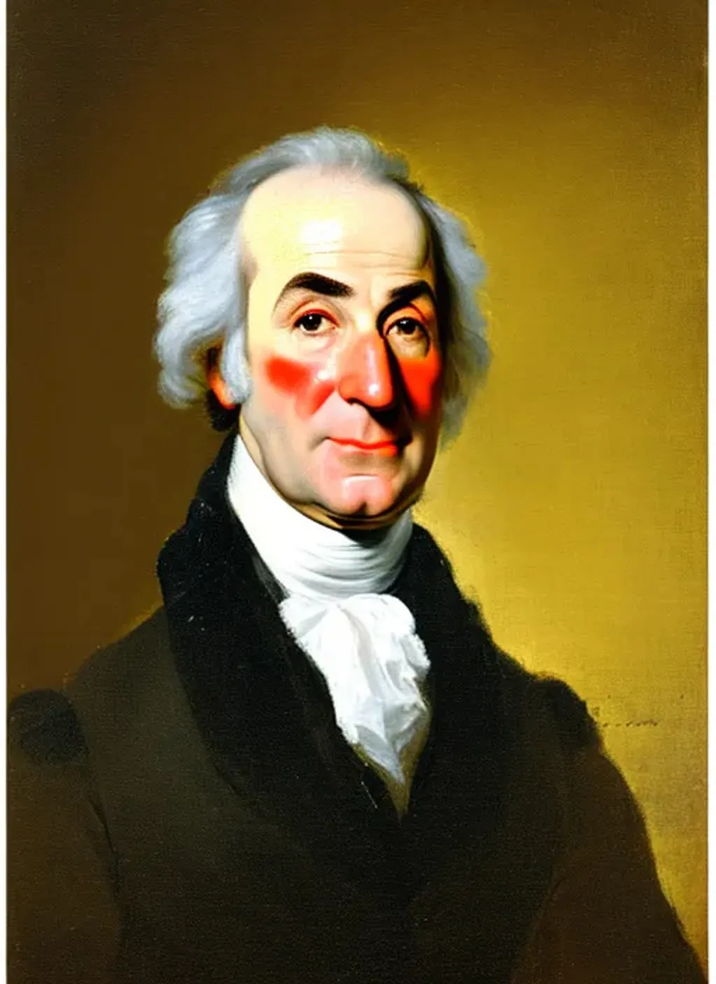 Prompt: Saul Goodman by Gilbert Stuart