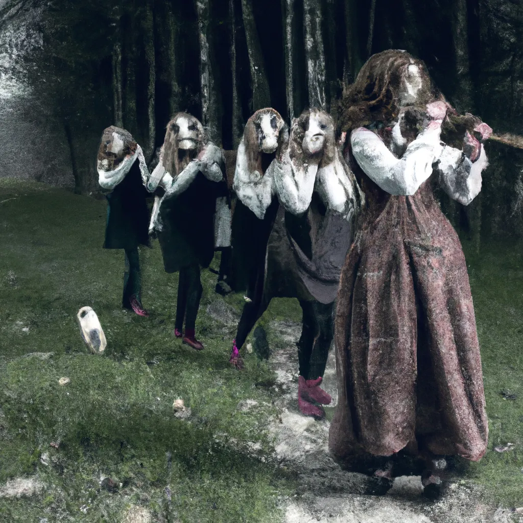 Prompt: The pied piper, horror