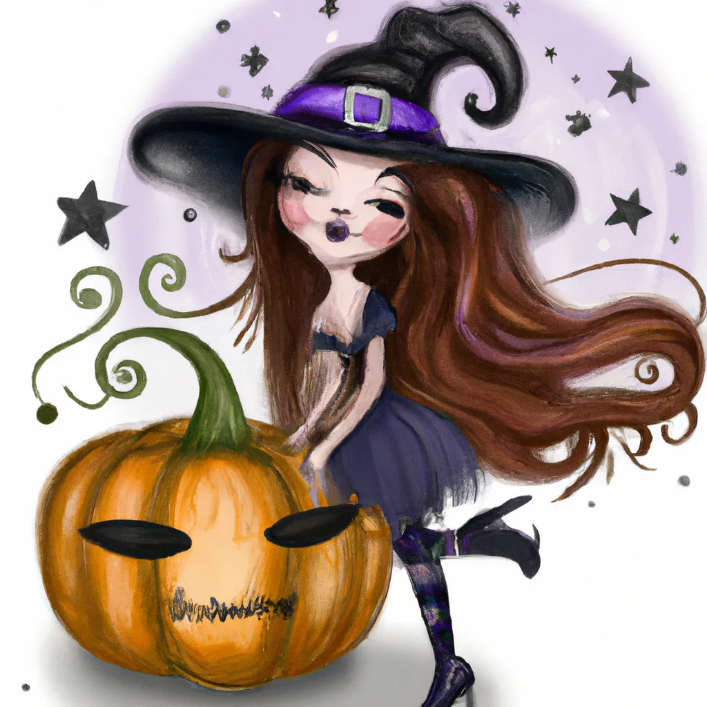 cartoon halloween cute pumpkin