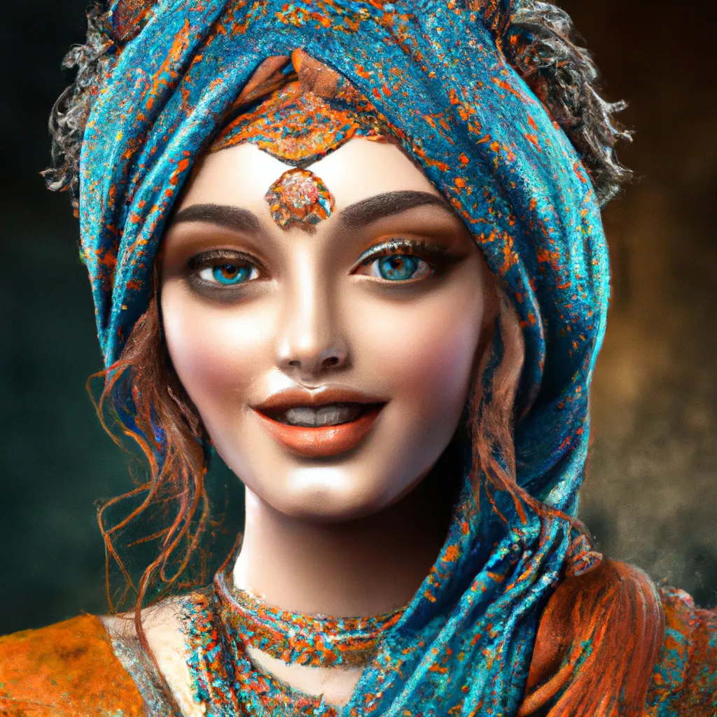 Prompt: Realistic Portrait of a beautiful Indian girl , diffuse lighting, fantasy, intricate, elegant, highly detailed, lifelike, photorealistic, digital painting, artstation, illustration, concept art, smooth, sharp focus, art by artgerm, Lurid and naoto hattori, Use soft color palette. super realistic, super detail, luscious, elegant, gorgeous, Unreal Engine, octane render, 8K, VRAY super realistic 3D, closeup