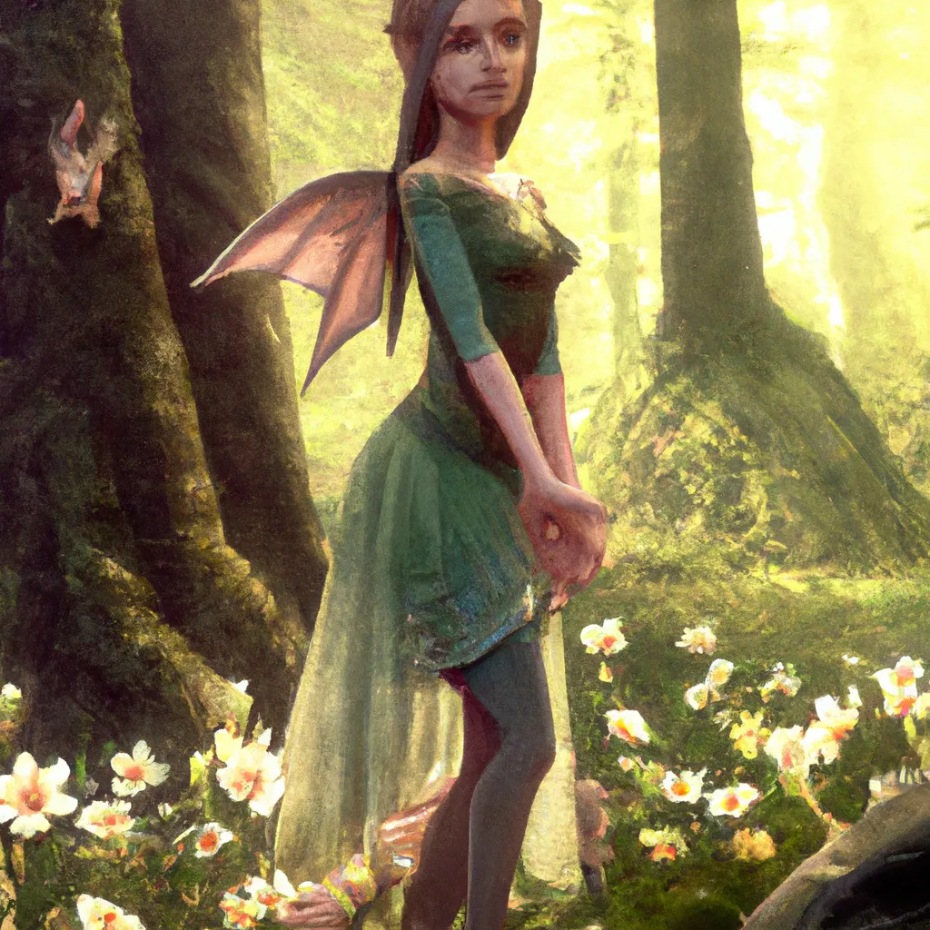 Prompt: photorealism, large forest, beautiful elf girl, full body portrait, high quality body, 4k resolution, high detailed surroundings, 