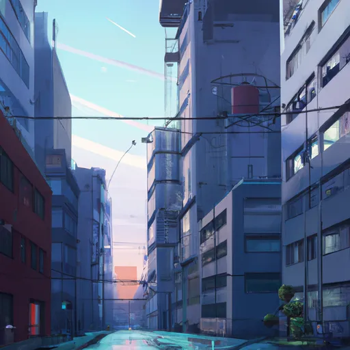 Prompt: anime visual, empty tokyo street, futuristic, morning, makoto shinkai style, still, sharp, high res, 4k, trending on pixiv, official media