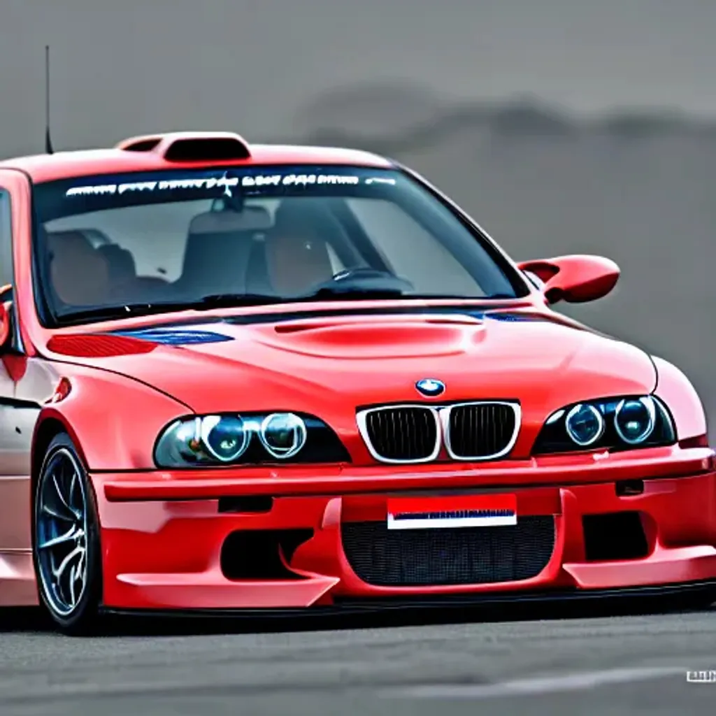 Prompt: bmw m3 gtr
