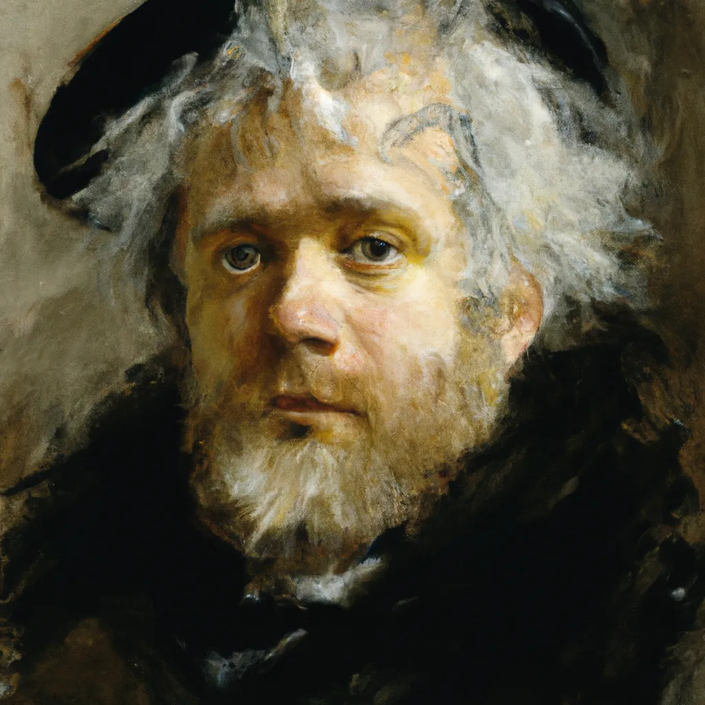 Prompt: Old Man With Dirty Face and Messy Hair, London, 1880, by Édouard Manet