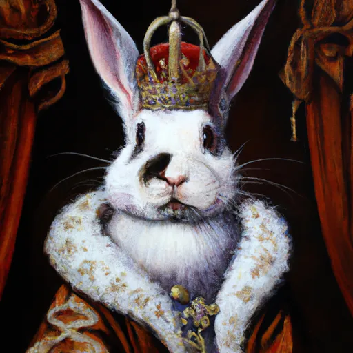 Rat King Wearing a Medieval Robe and Royal Crown in Renaissance Portrait  Digital Art  Art Print for Sale by SourBunnyshop
