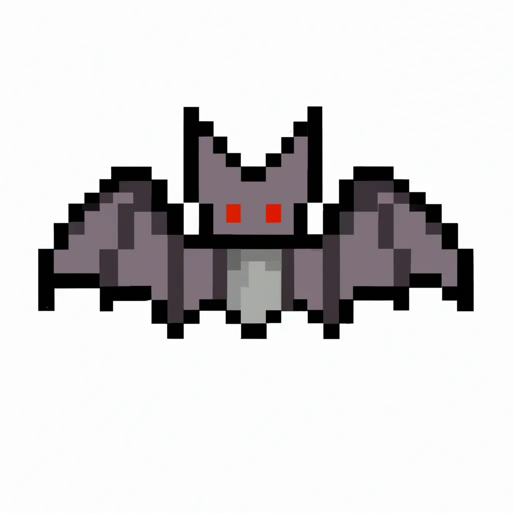 Pixel art Bat | OpenArt