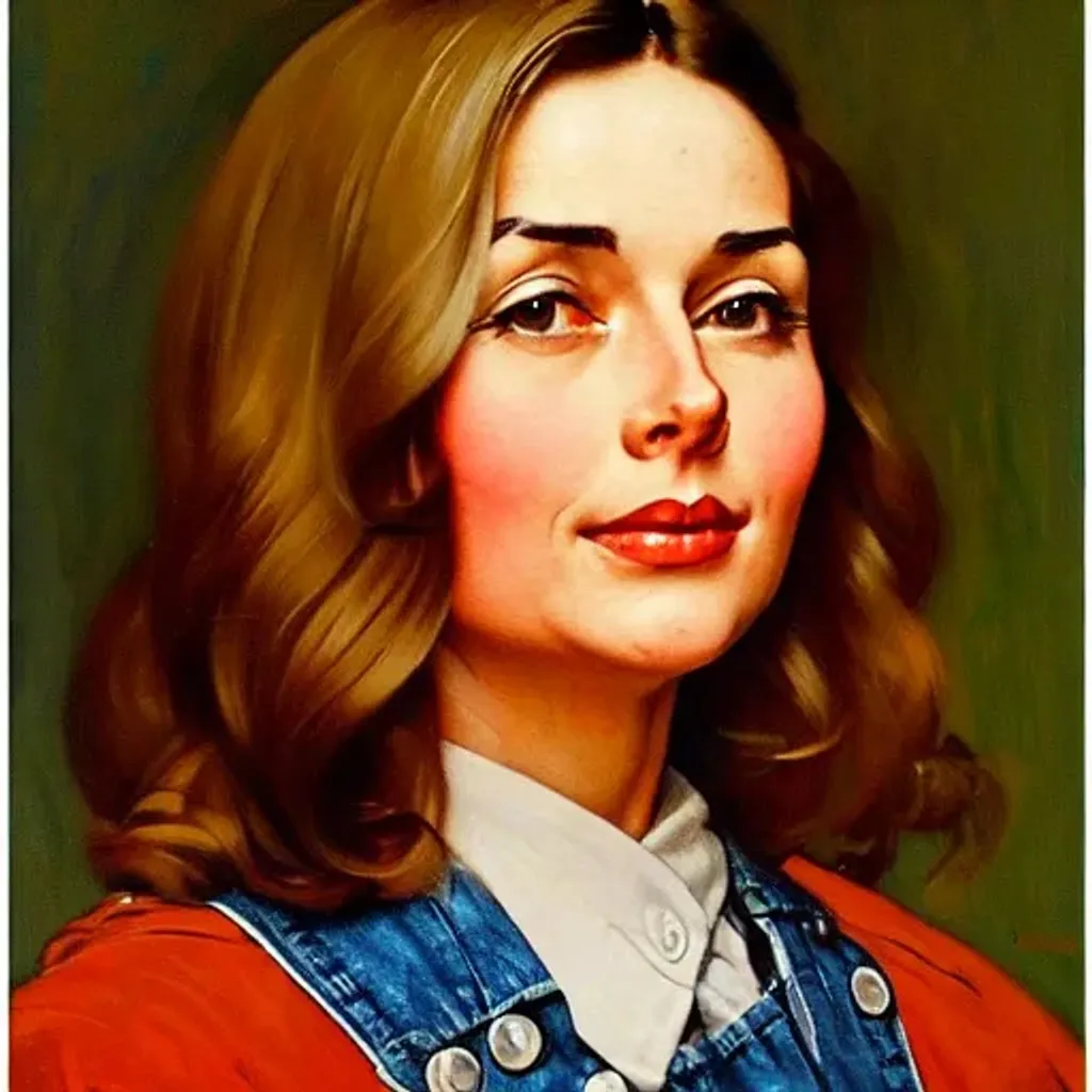 Portrait study of a woman in their 3 0 s light openart