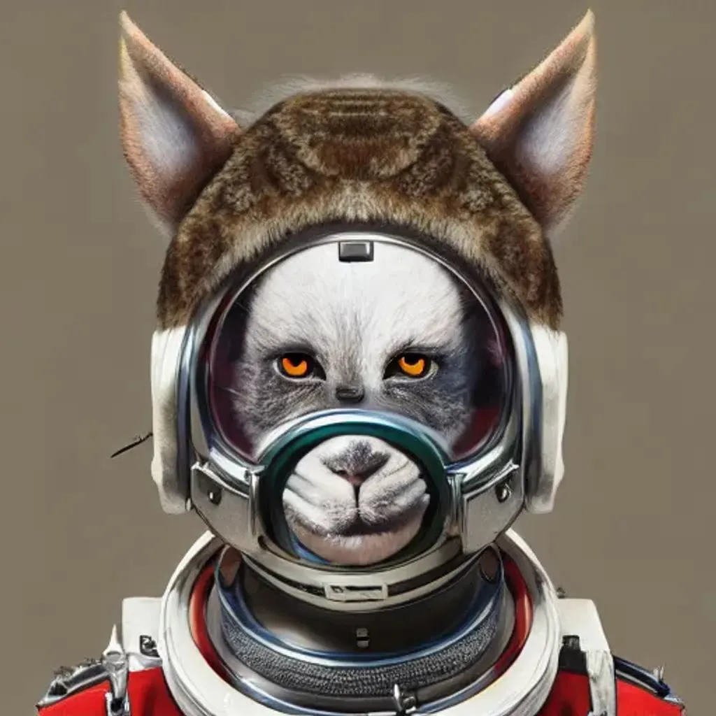 Prompt: Ultra high Quality photo |A cute little furry astronaut  is serving Dali and Escher and Klarwein posing as cute furry monster beasts | video game  character  | made out of flora fauna | fine details and expressions | Jumanji  movie | ultra high resolution octane  | midjourney | subject centered | photo realistic | adjusted aspect ratio | upscale | by Artgerm Artstation 