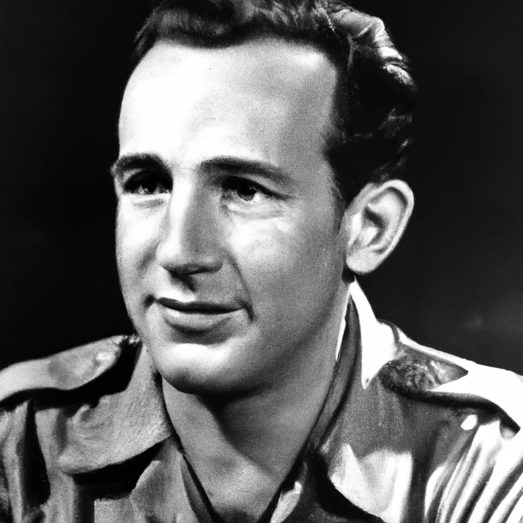 Prompt: Photograph of Saul Goodman as a soldier in World War II, black and white