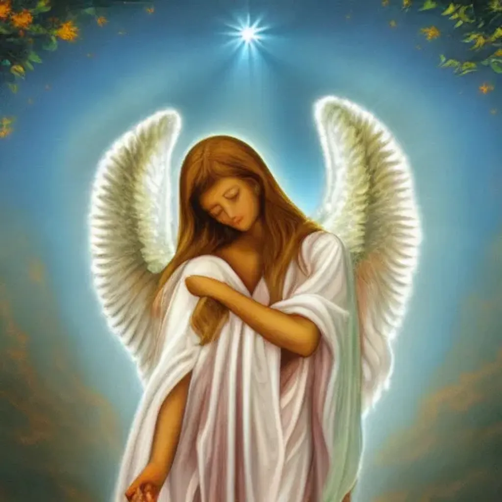 Prompt: eternal light angel heaven