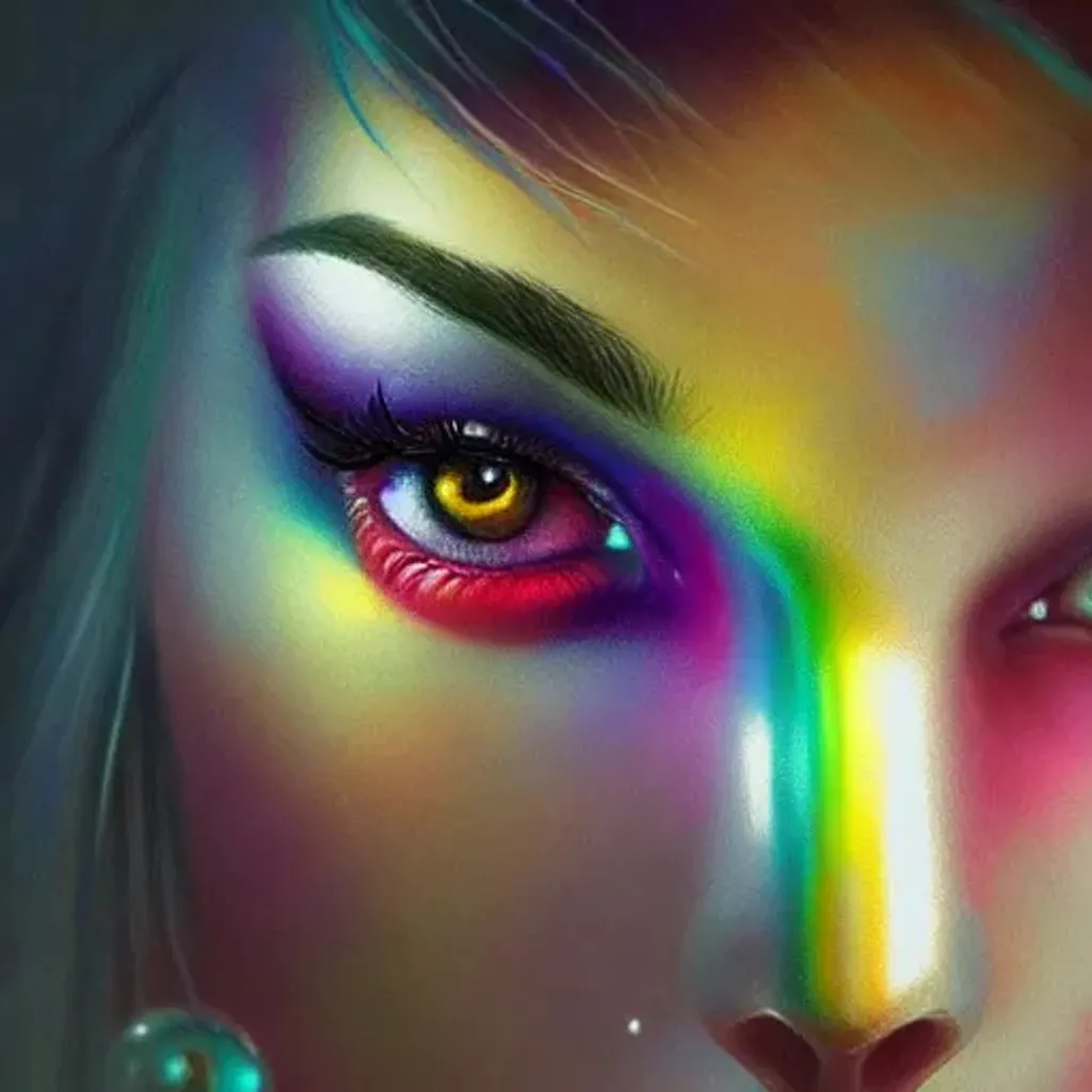 magic times, attractive, rainbow skin, elegant, teen... | OpenArt