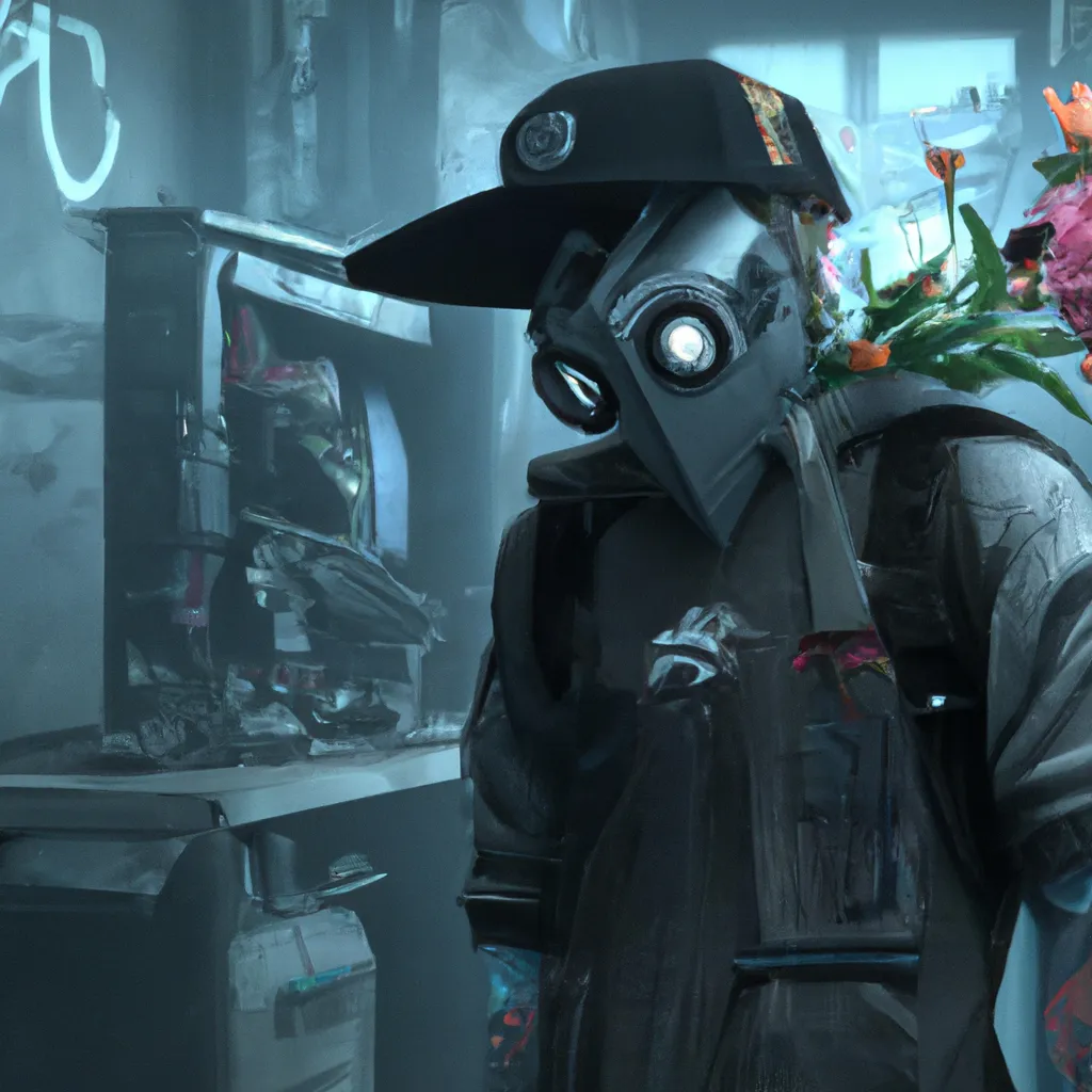 Prompt: flcl fighter wearing streetwear with vintage robot mask and fisher cap, portrait, Astral realm ruins environment, very detailed robot full-body with symmetrical eyes, foxes, picking up flower, cinematic lighting, amazing composition , 3d octane render, unreal engine, hyper realistic, soft illumination, trending artstation, environmental concept art, all in grey, trending on ArtStation, , cinematic lighting