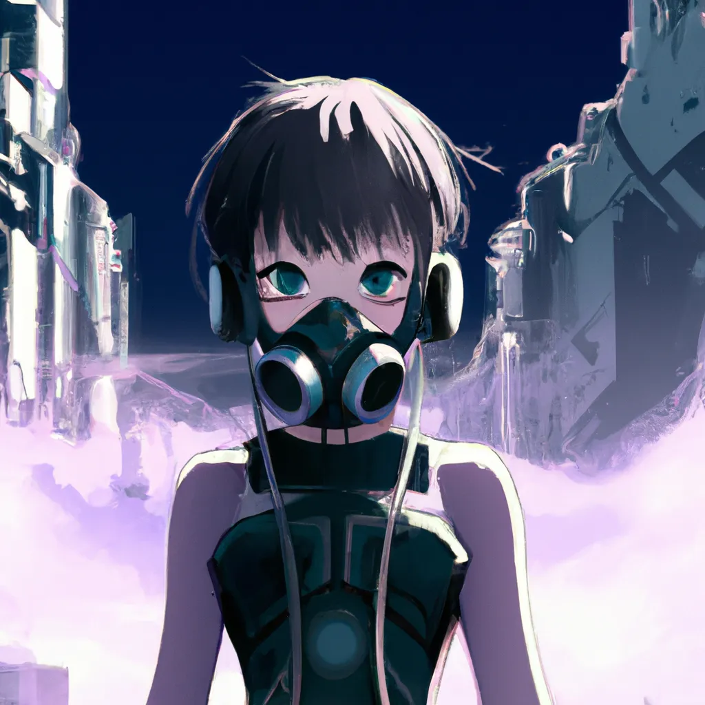 HD wallpaper: gas masks, anime girls | Wallpaper Flare