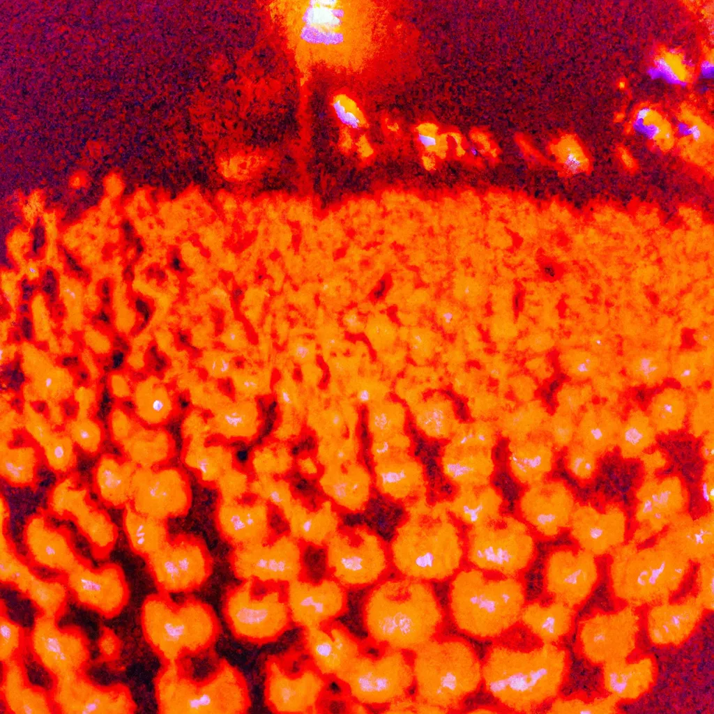 Prompt: A heavily distorted 1993 disposable camera photograph of a thousands of jack-o-lanterns in a city