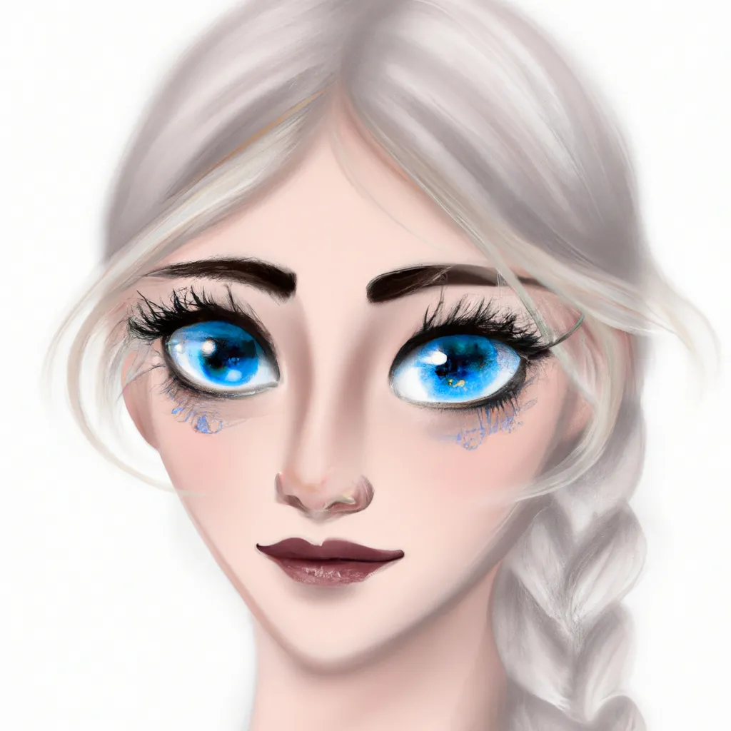 Easy How to Draw Elsa Tutorial and Elsa Coloring Page