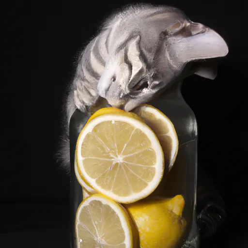Prompt: lemon cat